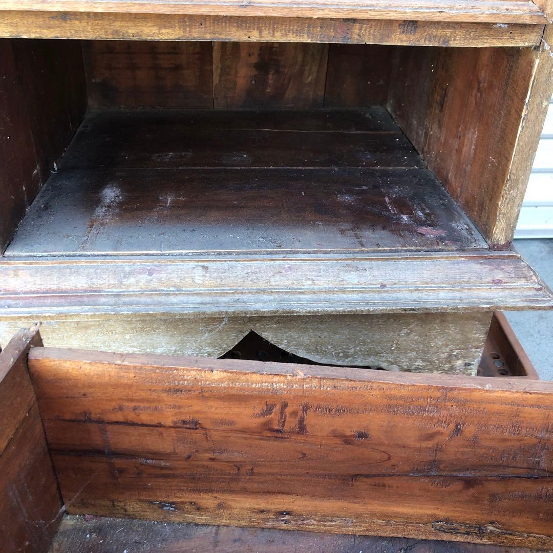 チェスト 7段 9杯　ビンテージ　木製　無垢