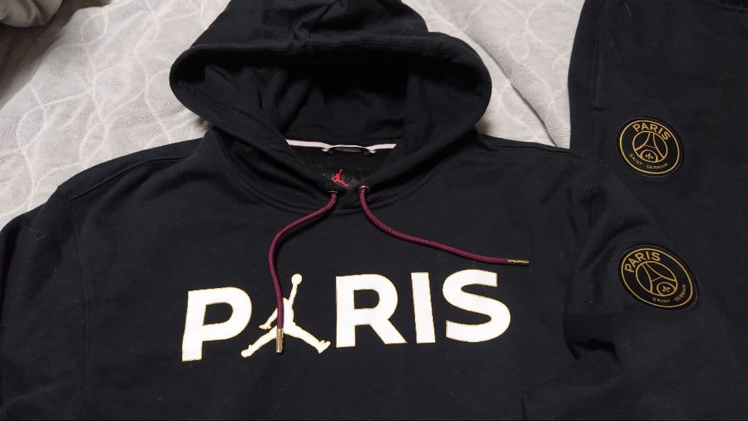 ジョーダン✕パリSG　スウェットパーカー　セットアップ