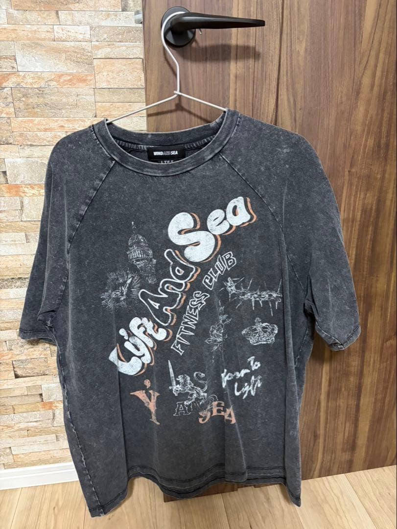 LYFT×WIND AND SEA コラボTシャツ　極美品　M