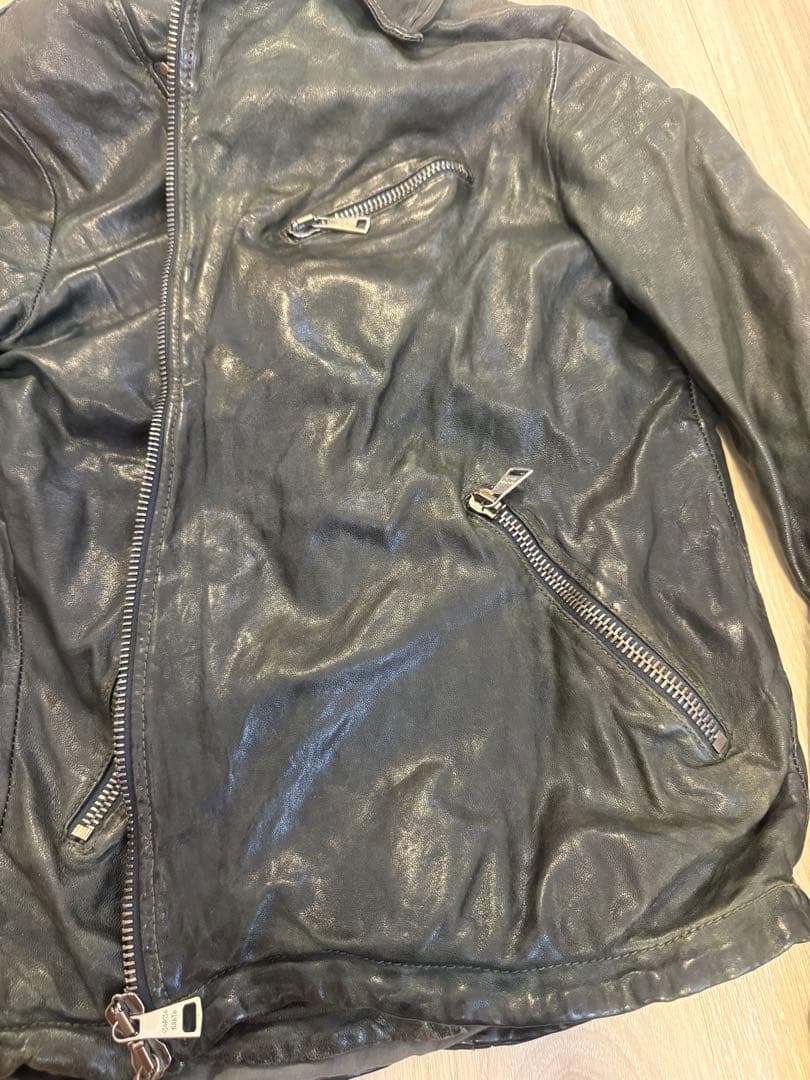 ジョルジオブラッド　ブラックレザージャケット