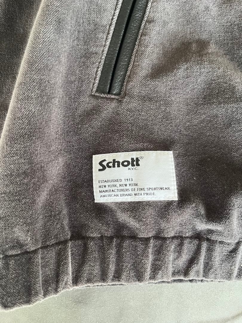 た*う様 Schott ベロアレザー　ジャケット