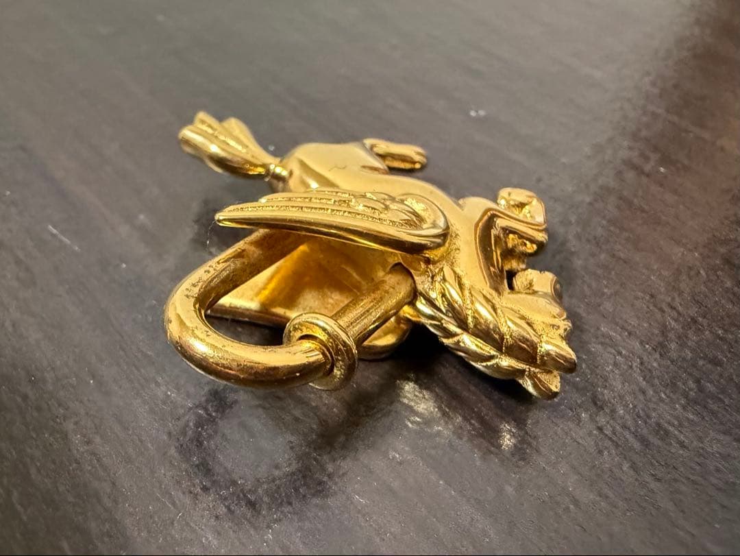 エルメス　カデナ　ペガサスチャーム　限定品　HERMES ネックレストップ