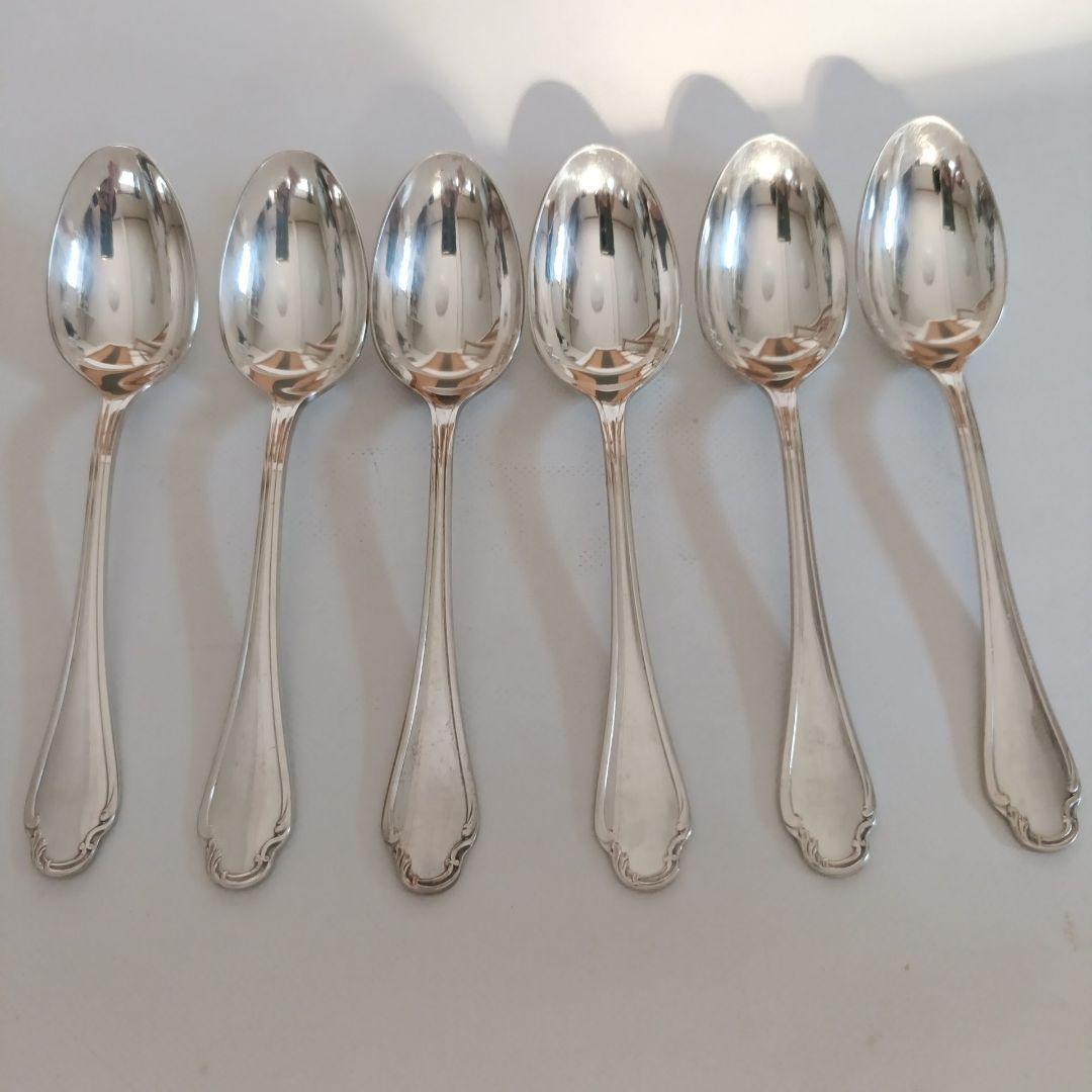 クリストフル ALFENIDE アルフェニド ポンパドール ティースプーン 6本