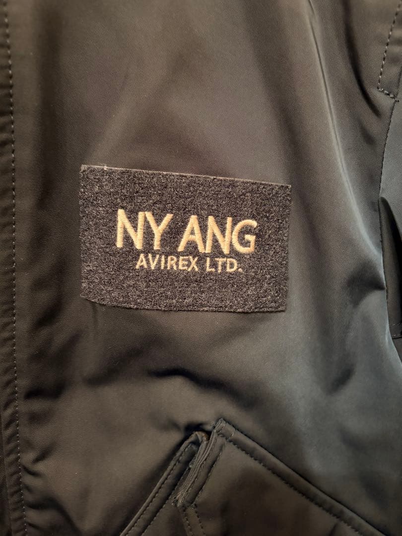 【ハト】AIR NATIONAL GUARD MA-1ジャケット M