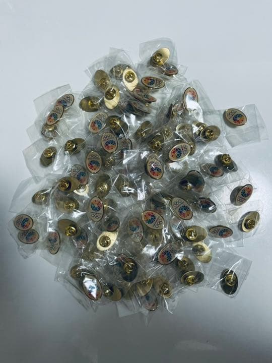 50個セット⭐️オリンピックピンバッジ招致楕円形五輪 Tokyo2020東京