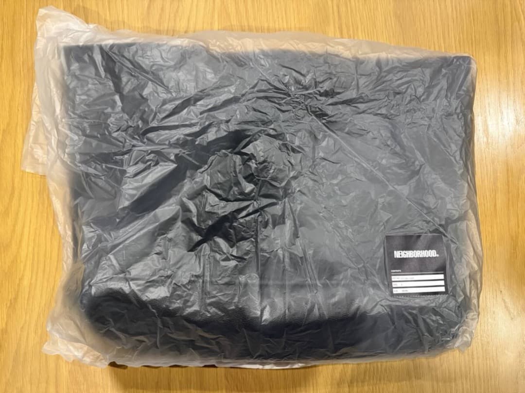 バッグ NEIGHBORHOOD 25SS COATED TOTE BAG BROWN