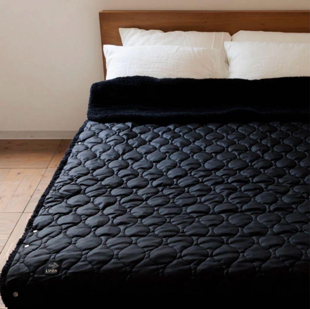 LUGH⭐︎魔法瓶ブランケット⭐︎L⭐︎6層構造⭐︎ブラック