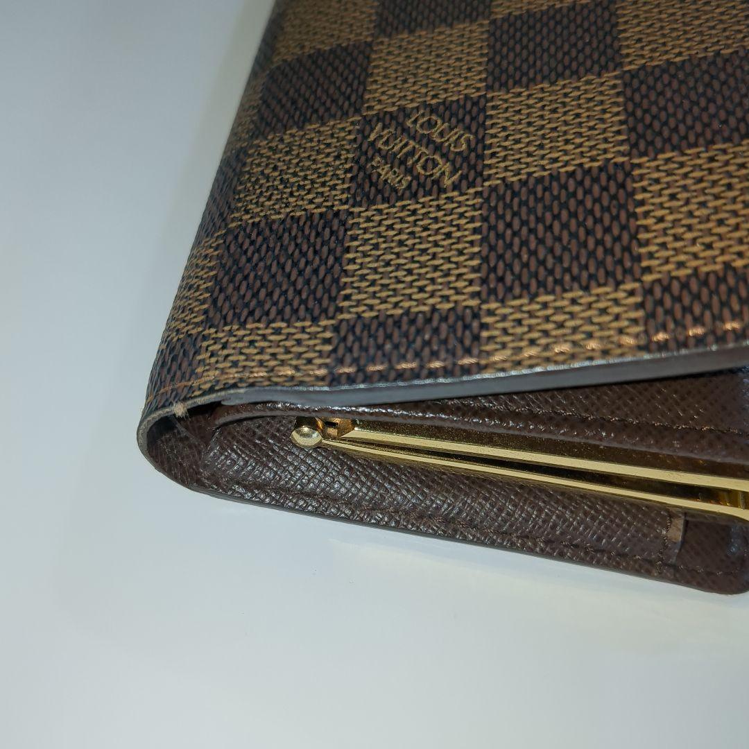 Louis Vuitton ダミエがま口　ヴィエノワ 二つ折り財布　ルイヴィトン