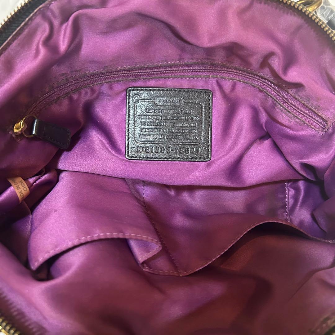 ★COACH マディソン ブラックトートバッグ レザー 美品