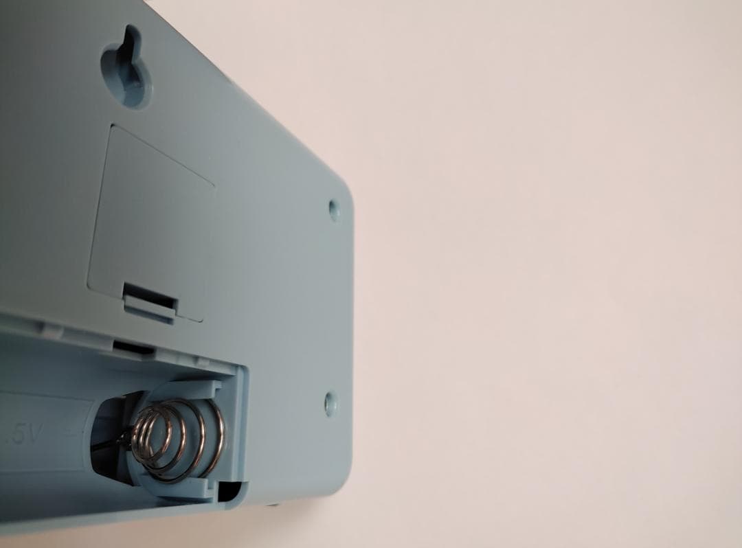 【美品】奈良美智 フリップ時計 WALK ON QT-30 ブルー