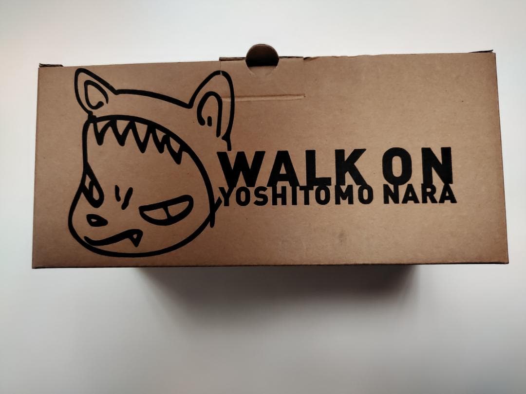 【美品】奈良美智 フリップ時計 WALK ON QT-30 ブルー