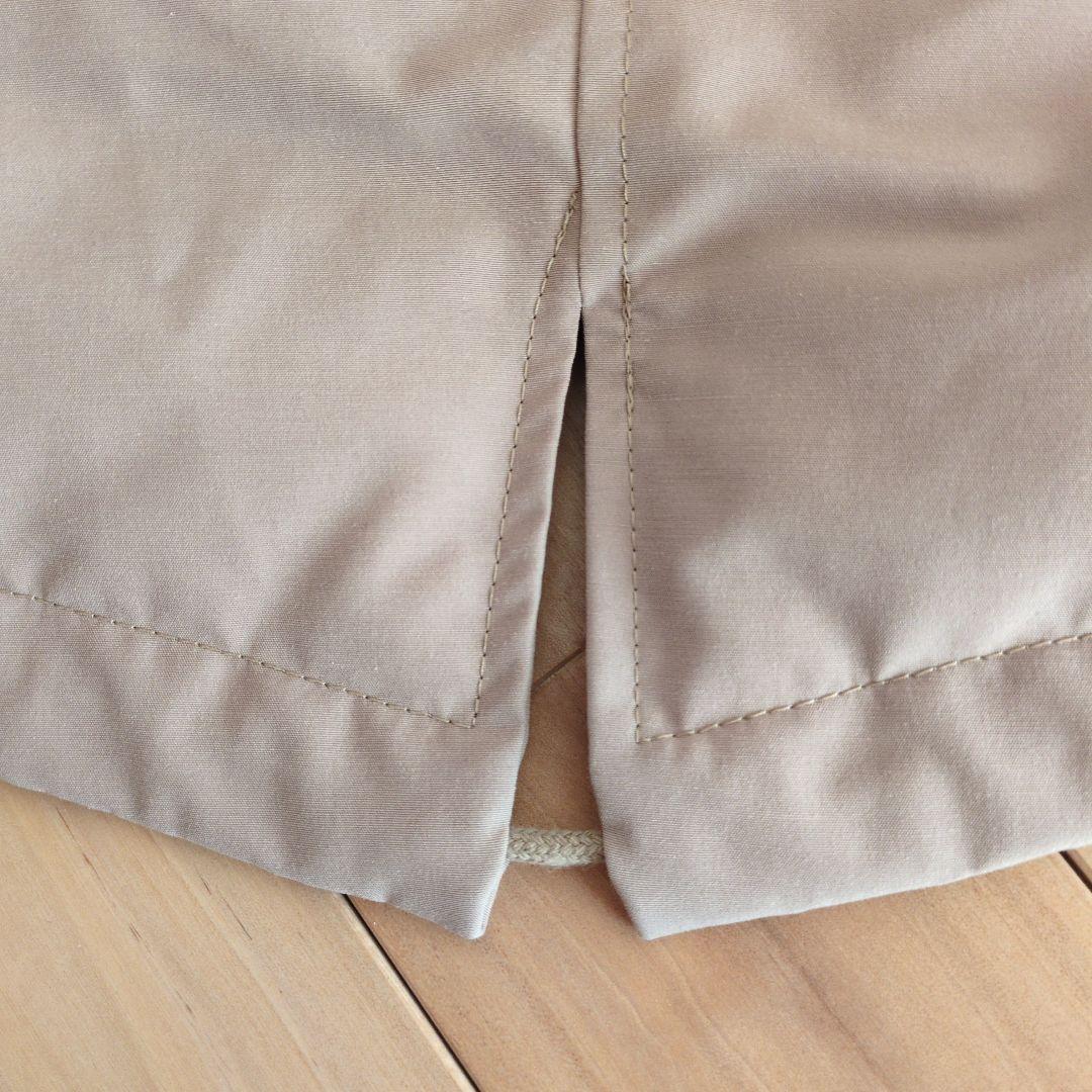 23区 ミリタリー フーデット モッズ ダウン コート ベージュ M 38