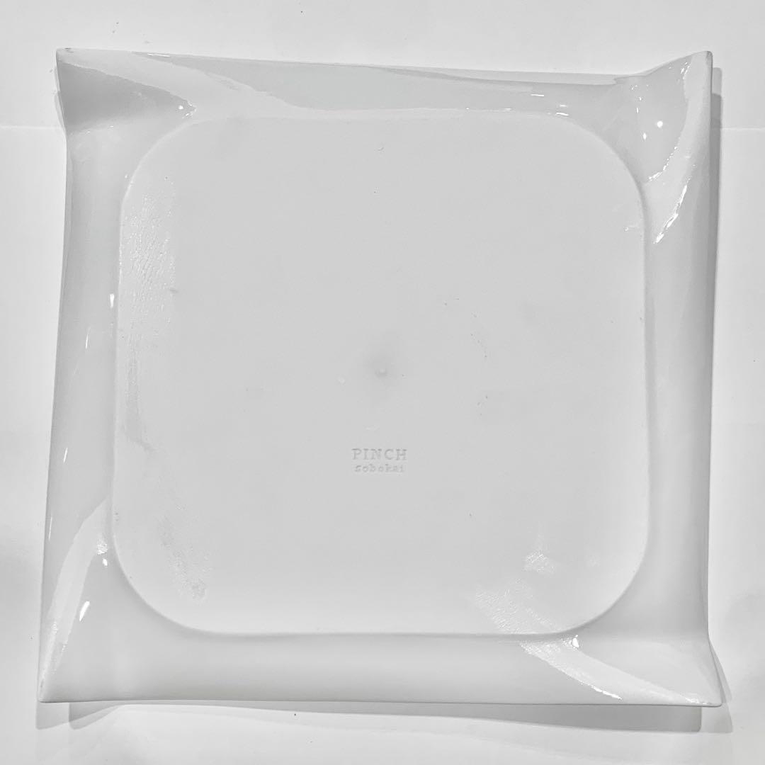 マルミツ 陶器 sobokai ピンチ スクエア プレート　６枚セット