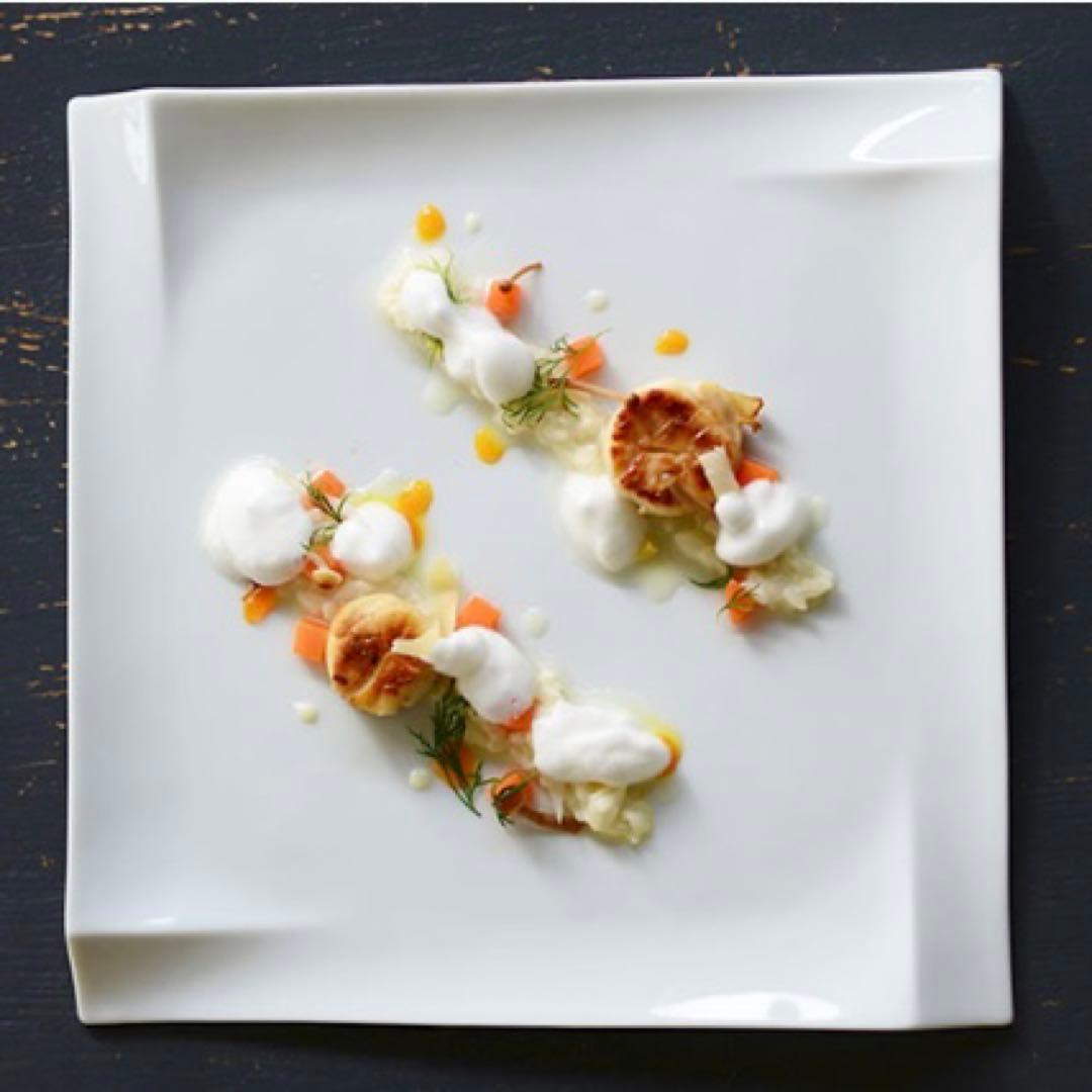 マルミツ 陶器 sobokai ピンチ スクエア プレート　６枚セット