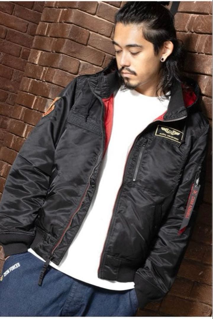 STRICT-G ALPHA フーデッドリブジャケットシャア・アズナブルモデル