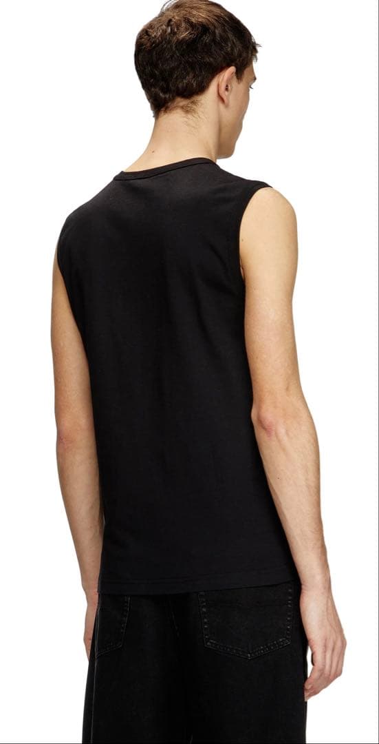 DIESEL ノースリーブトップ・ブラック