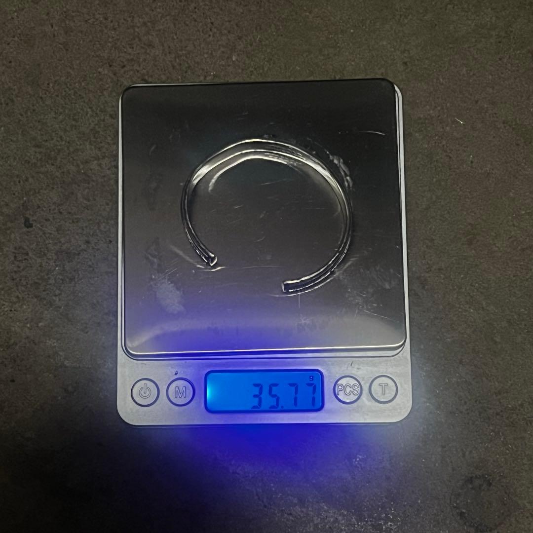 ZOCALO ソカロ ワイドアイビーバングル シルバー950 ドージェ ゴシック