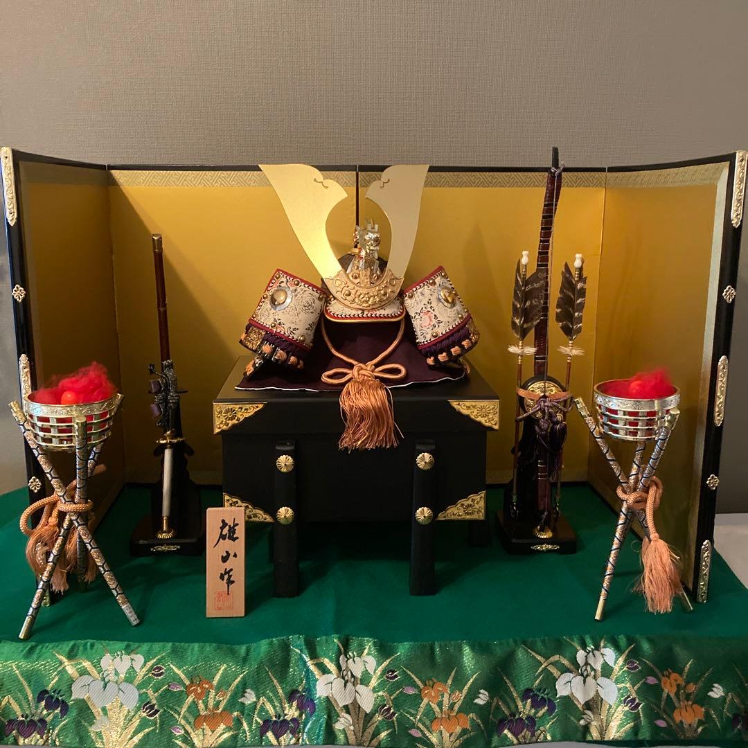 五月人形 端午の節句 兜 太刀 弓　※直接引渡し品（東京）