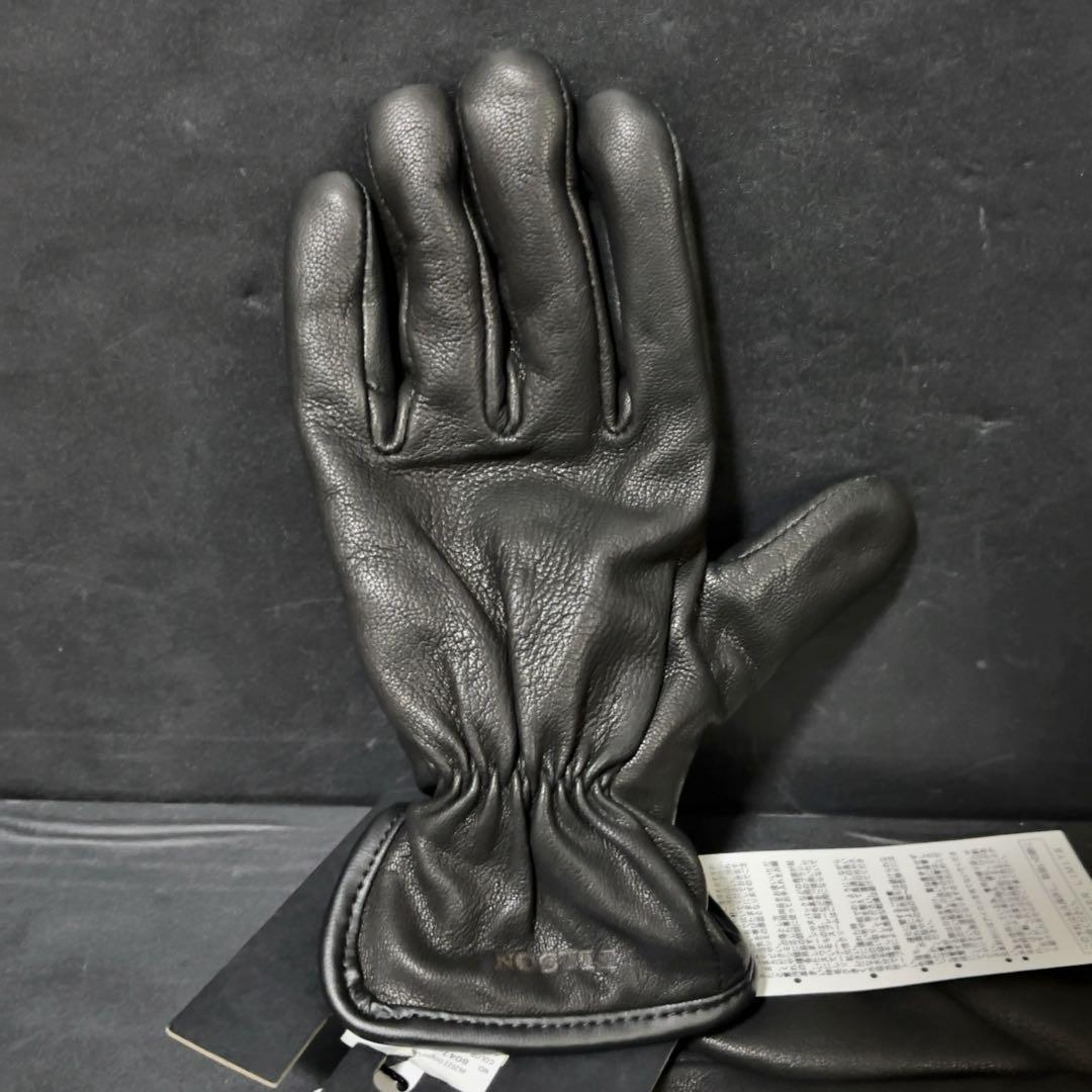新品タグ付き FILSON ゴートレザーグローブ 手袋 フィルソン ブラック