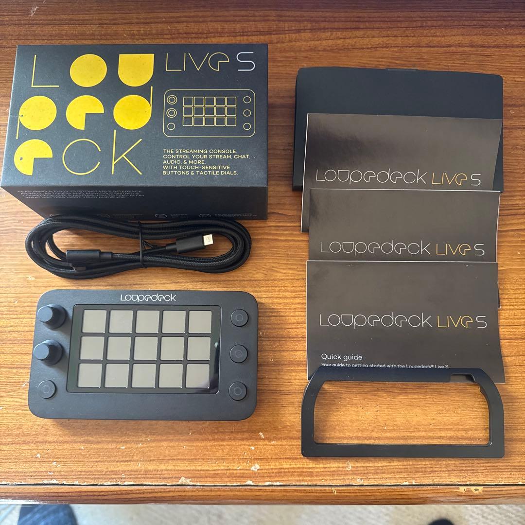 【再値下げ】通電確認のみ　Loupedeck Live S
