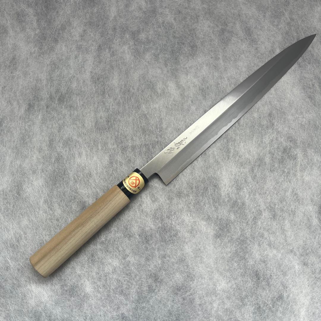 義弘《霞シリーズ》安来鋼黄紙　柳刃 300 mm【PC柄】