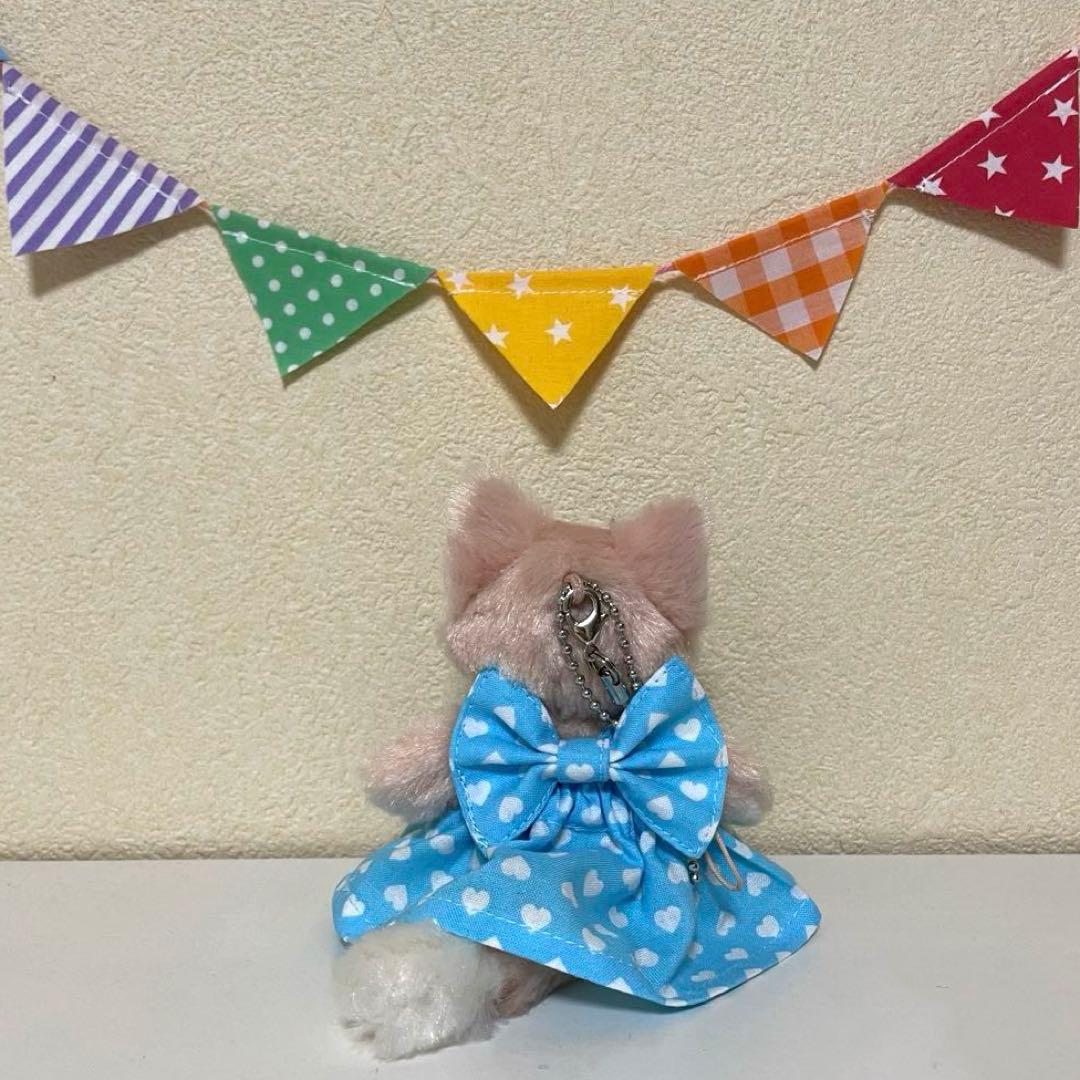 ハンドメイド★ハート♡ワンピースセット★ぬいば♡ストラップ用。パルパルーザ