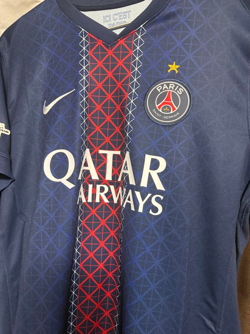 PSG 25/26 ホームキット　17番ヴィティーニャ&クラブマフラー