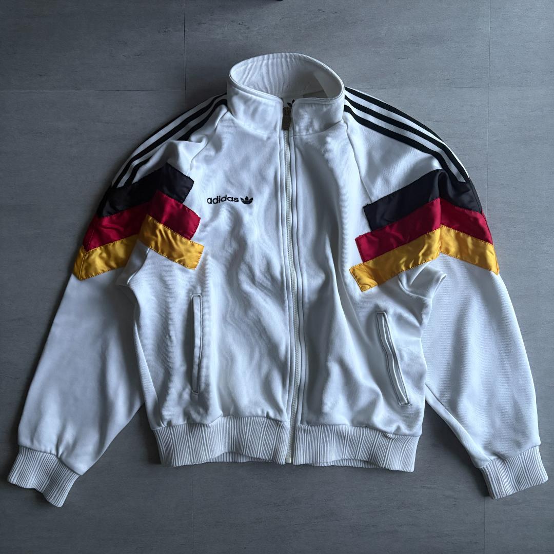 adidas トラックジャケット セットアップ ドイツ ジャージ トレフォイル