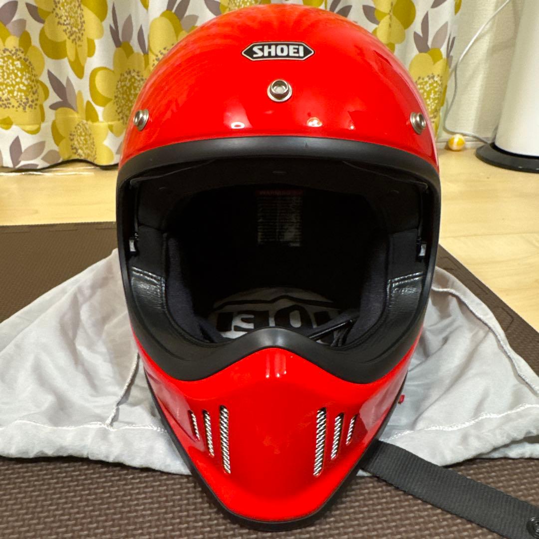 SHOEI EX-ZERO レッド Mサイズ