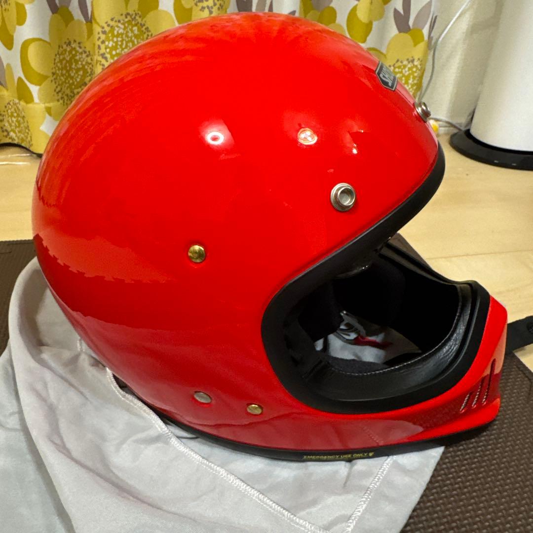 SHOEI EX-ZERO レッド Mサイズ