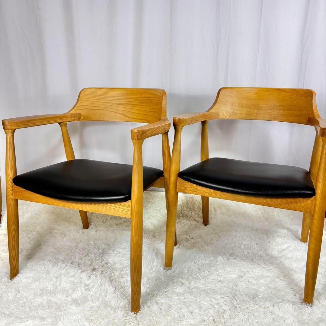 【河口家具製作所】ダイニングチェア ナチュラル 木製　⚠️1脚の値段⚠️