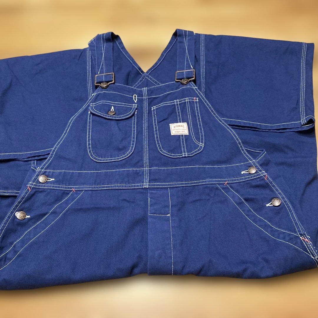 BEAMS BOY ✖️ BIG MAC 別注オーバーオール　2024 紺　美品
