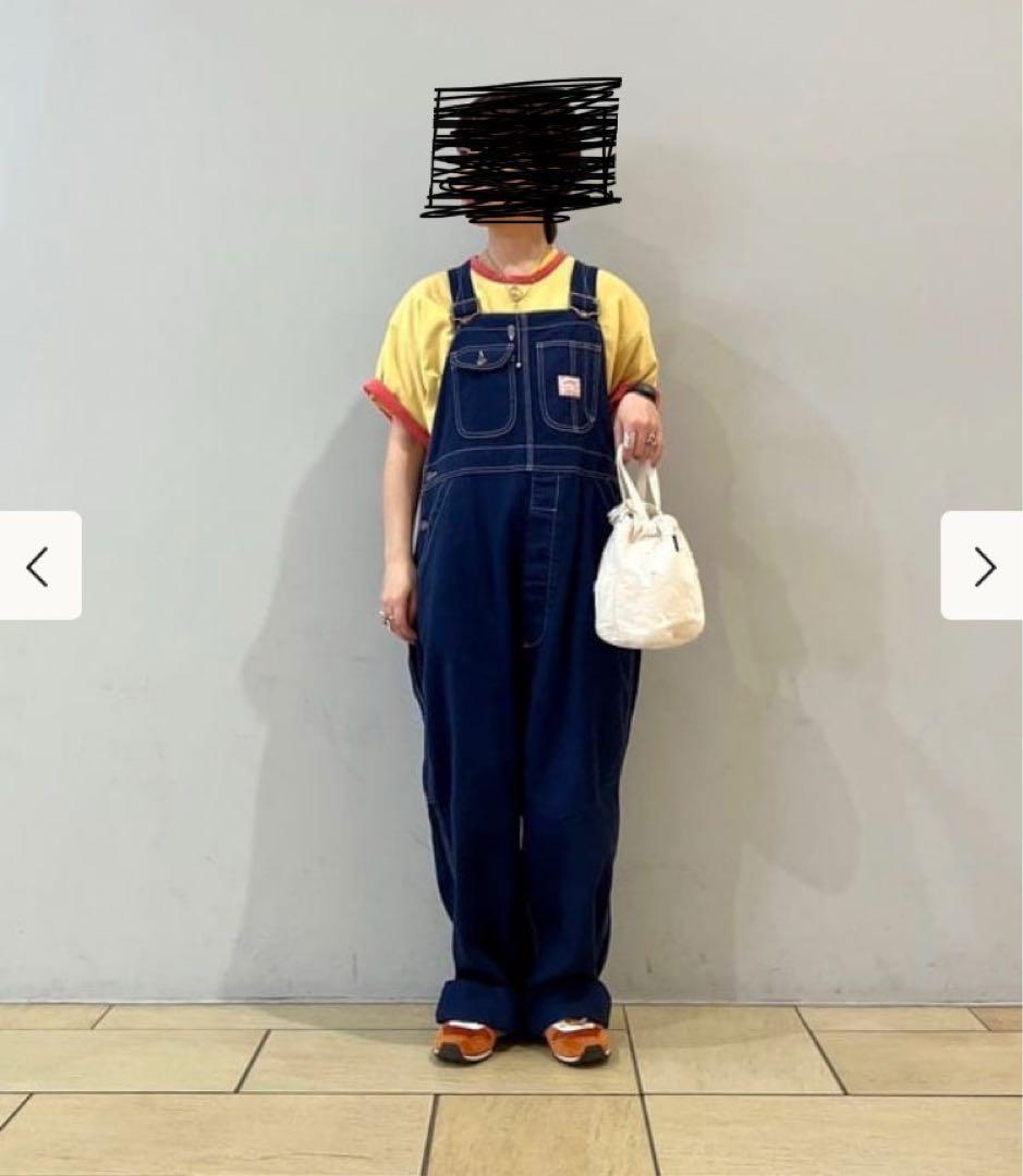 BEAMS BOY ✖️ BIG MAC 別注オーバーオール　2024 紺　美品