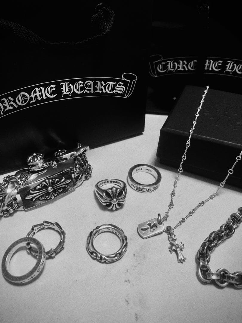 【正規品】Chrome Hearts クロステイルリング　15号