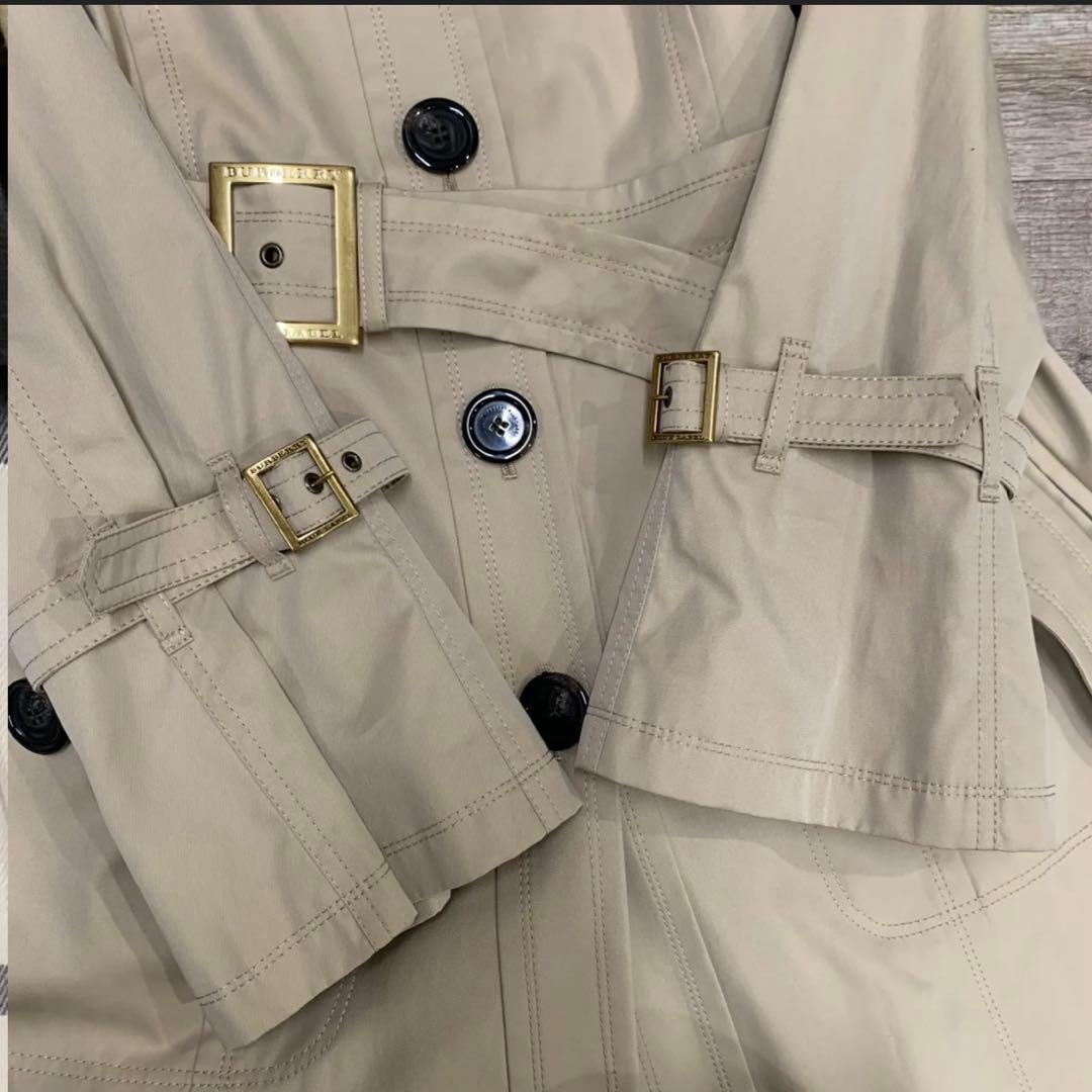 10r54 Burberry バーバリー ブルーレーベル トレンチコート 38