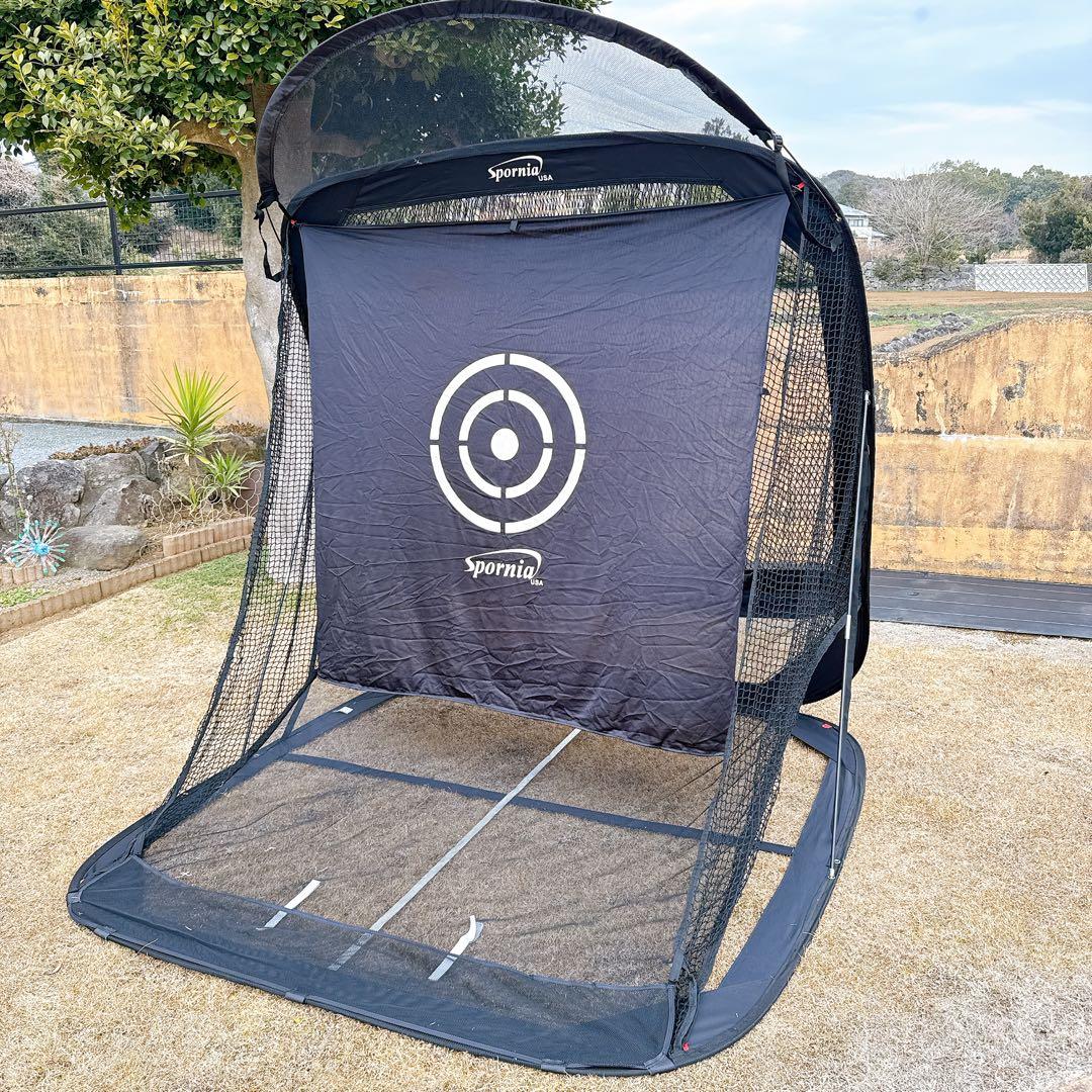 ゴルフネット 練習用 自動返球 Spornia USA スポーニア レギュラー