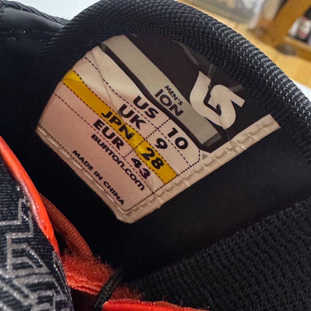 【美品】Burton バートン ION アイオン スノーボードブーツ 28cm