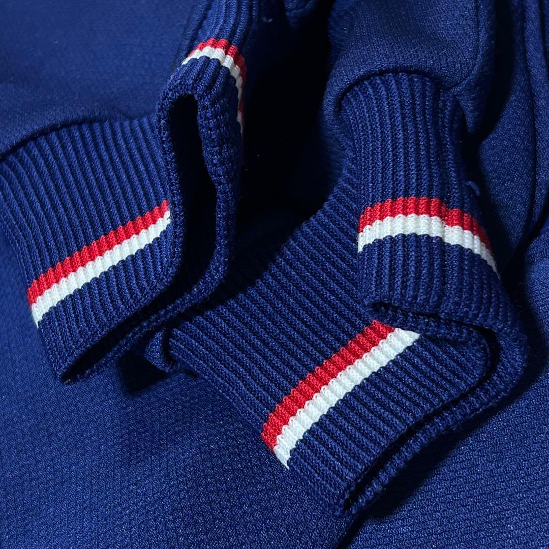 adidas アディダス トラックジャケット　刺繍ロゴ デサント社製