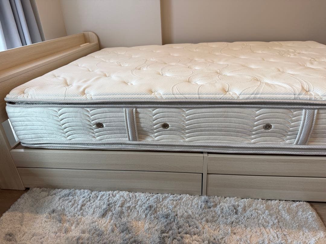 ⭕️送料無料⭕️定価31万 ダブル シモンズ マットレス2025購入