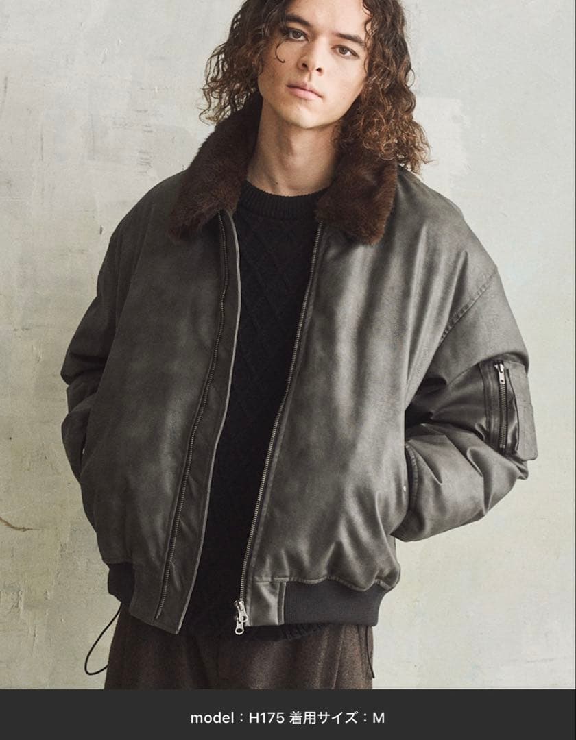 【完売品！！】MA-1 bomber jacket/MA-1ボンバージャケット
