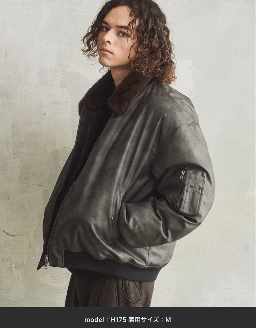 【完売品！！】MA-1 bomber jacket/MA-1ボンバージャケット