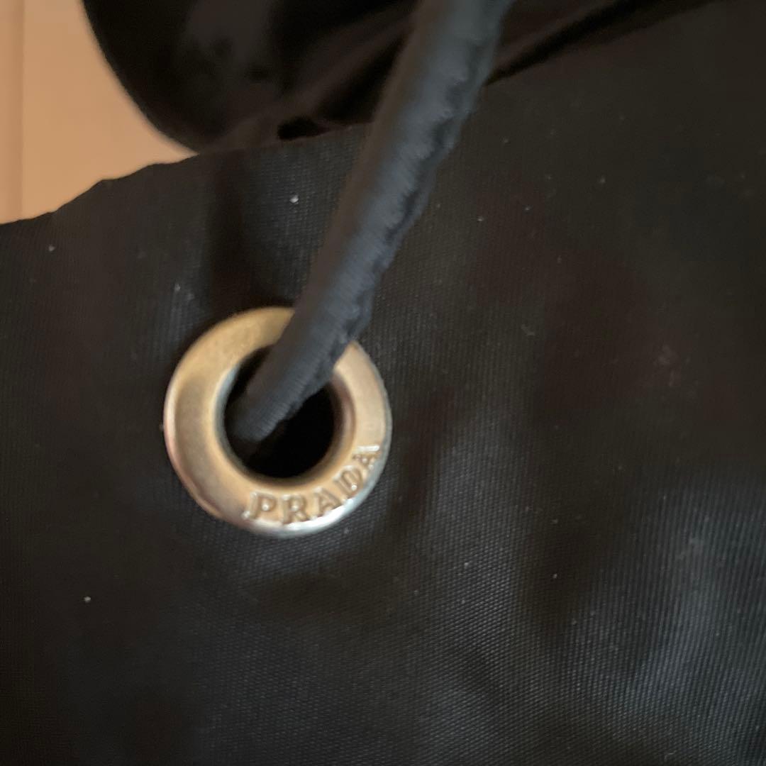 専用！美品✨プラダ ナイロンリュックサック バックパック 三角プレート ブラック
