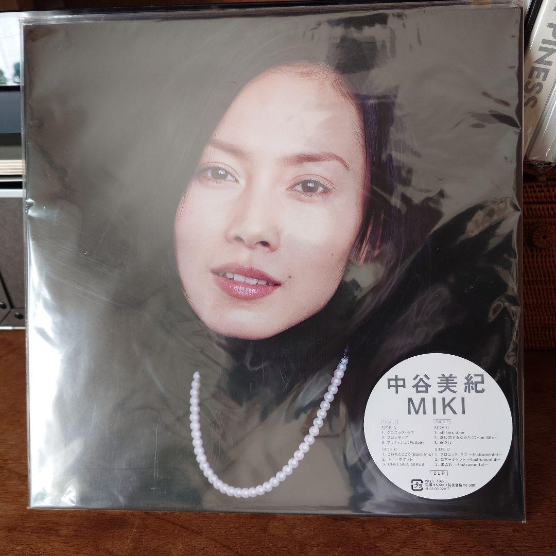 中谷美紀 MIKI アナログレコード 新品未開封 坂本龍一