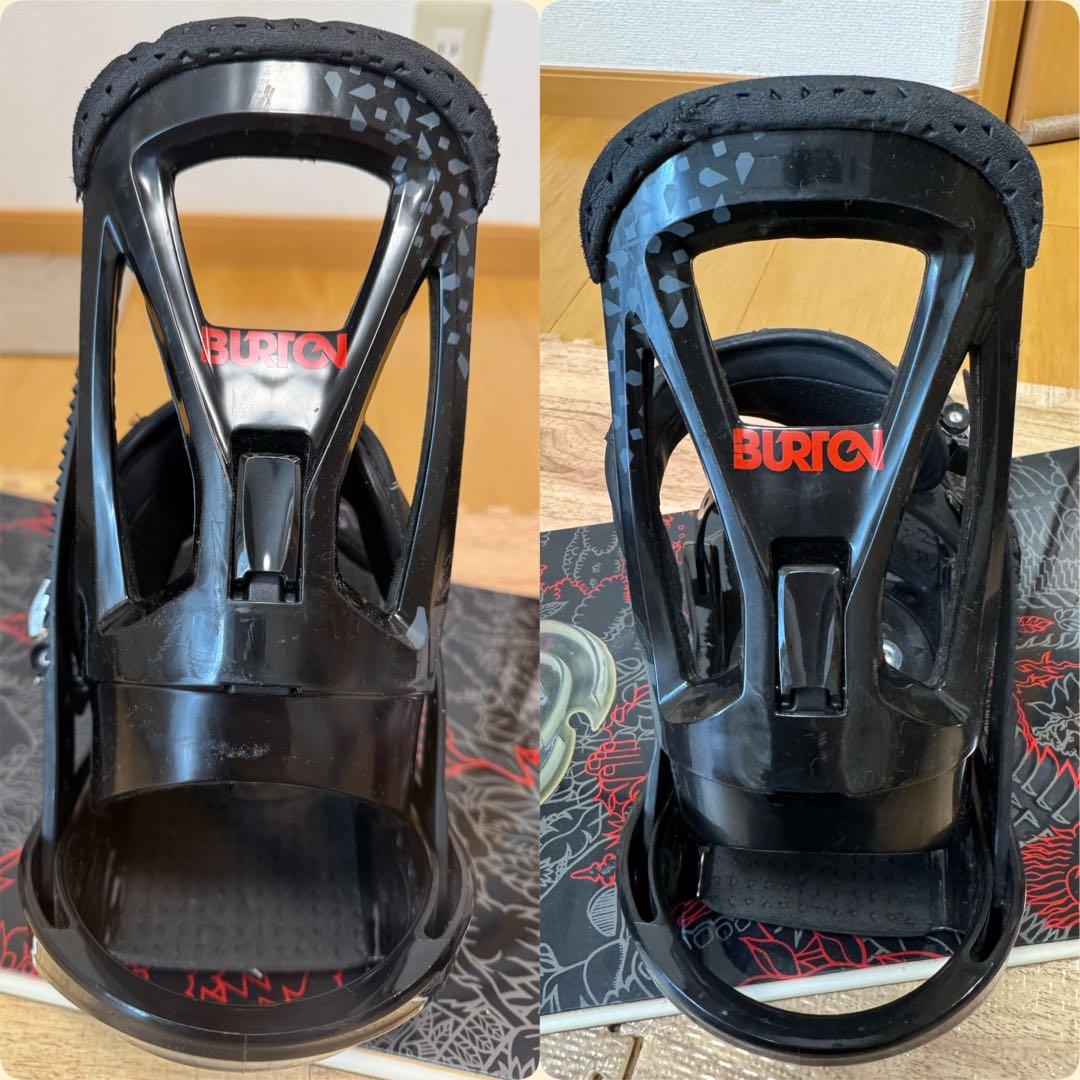 3点セット BURTON Blunt 155cm スノーボード グラトリ 初心者