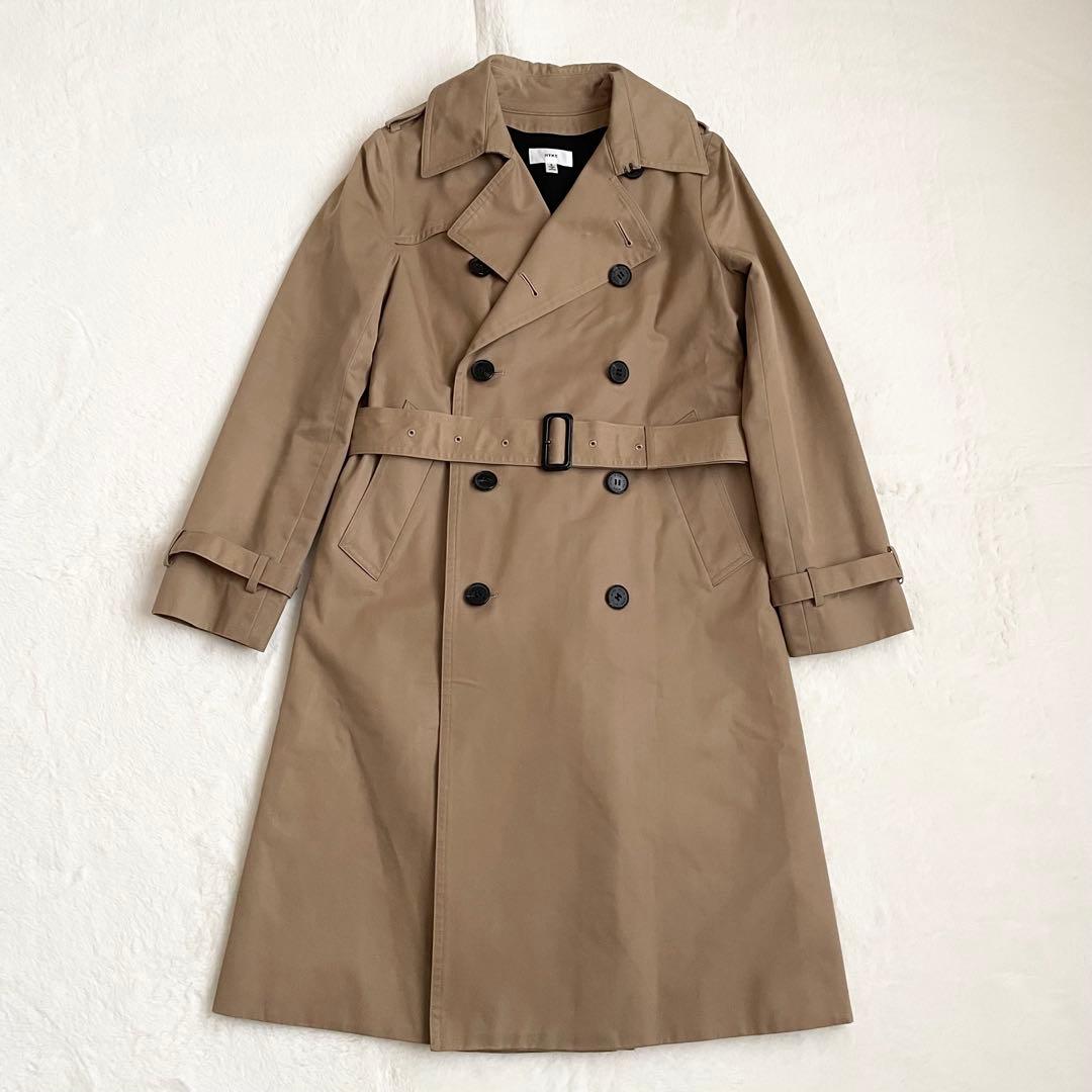 C*A様 ハイク トレンチコート ロング ベルト ライナー 2way コットン
