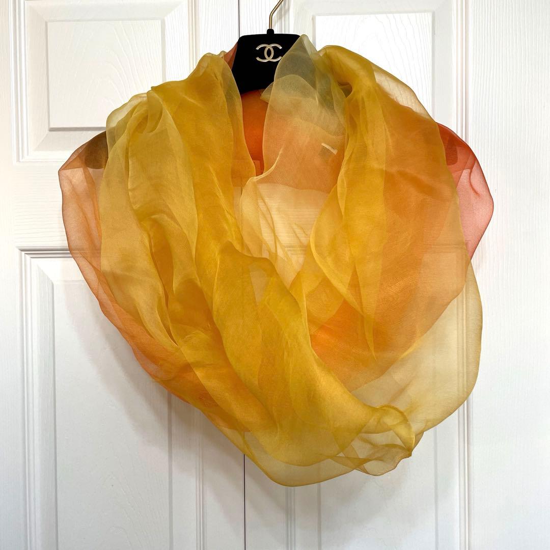 〈新品未使用〉富岡シルク プラチナマーク・ストール