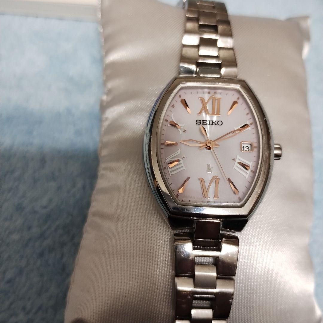 未使用級！セイコーSEIKOルキアLUKIA純チタン定価75900円
