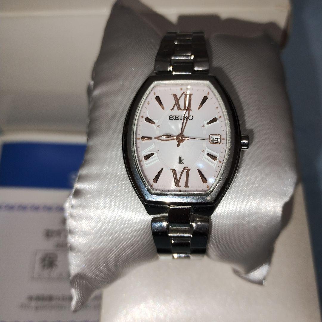 未使用級！セイコーSEIKOルキアLUKIA純チタン定価75900円