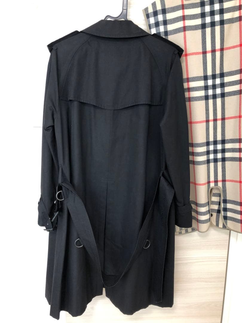 【状態良】BURBERRY LONDONトレンチコート/L/コットン/BLK