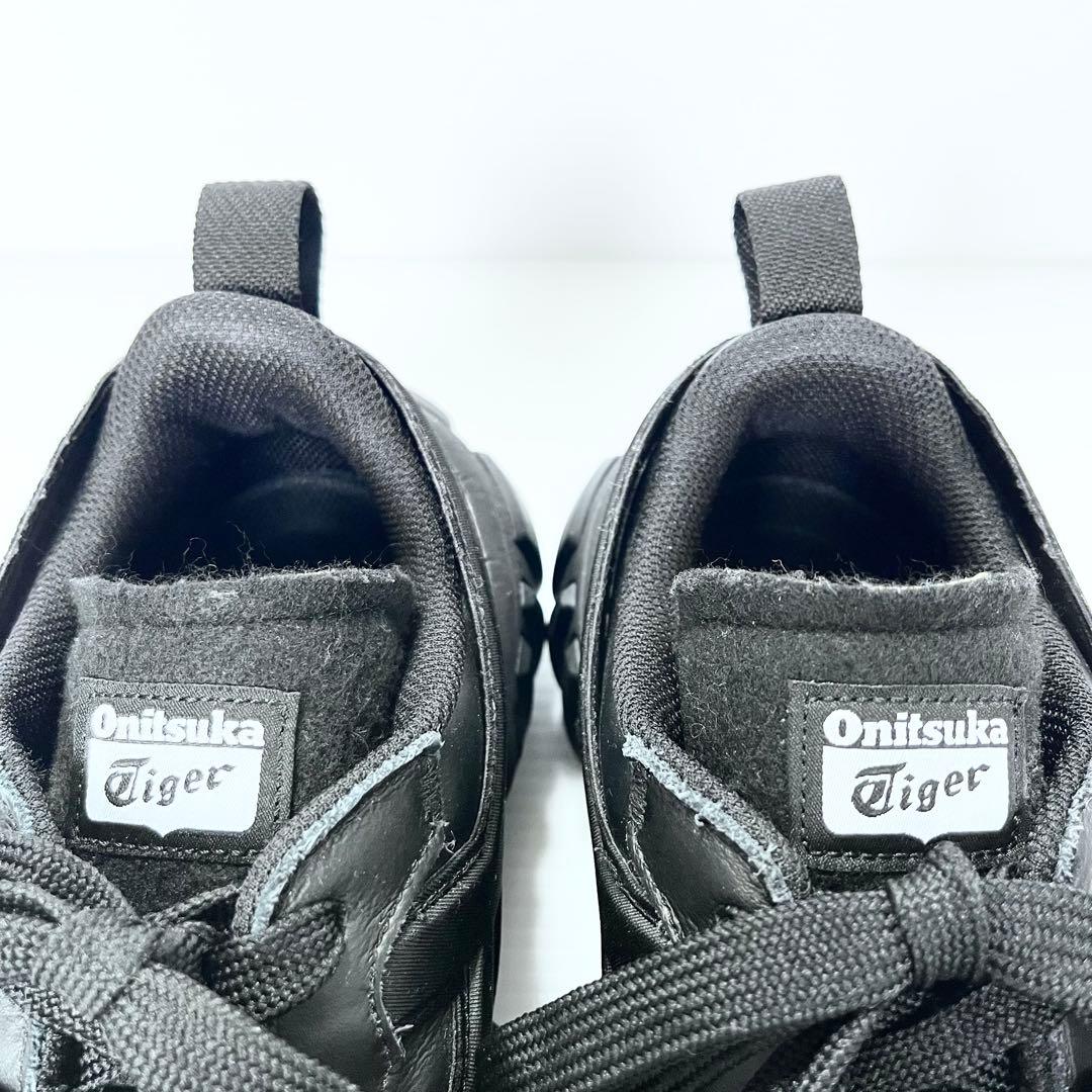 極美品✨ オニツカタイガー デンティグレ LS オールブラック 28cm